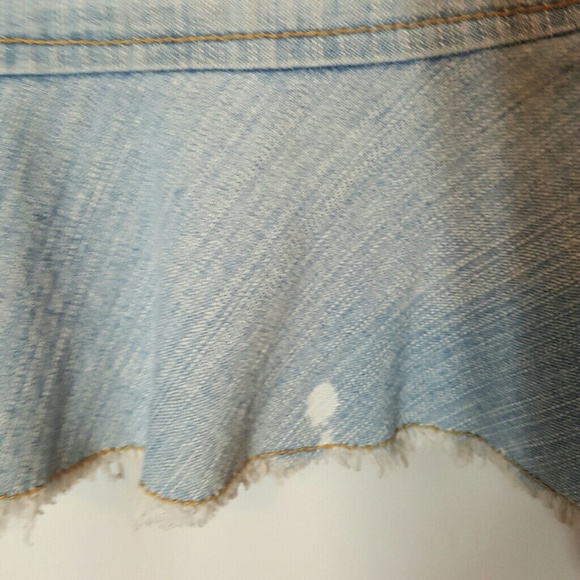 Be Bop Denim Mini Skirt size 5 - Picture 3 of 4